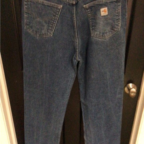 Mens size 38 x 36 flame resistant jeans by carhartt - Picture 5 of 5